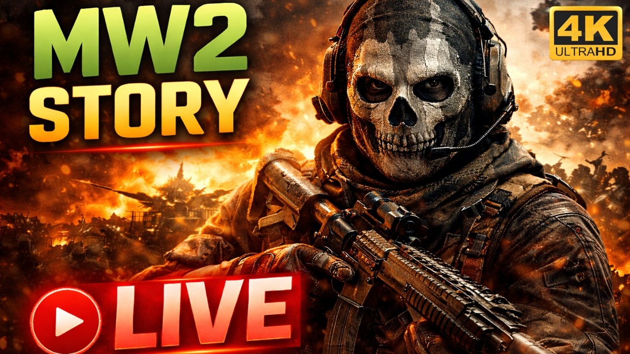 MW2 Story Mode LIVE | Call of Duty Modern Warfare 2 Campaign