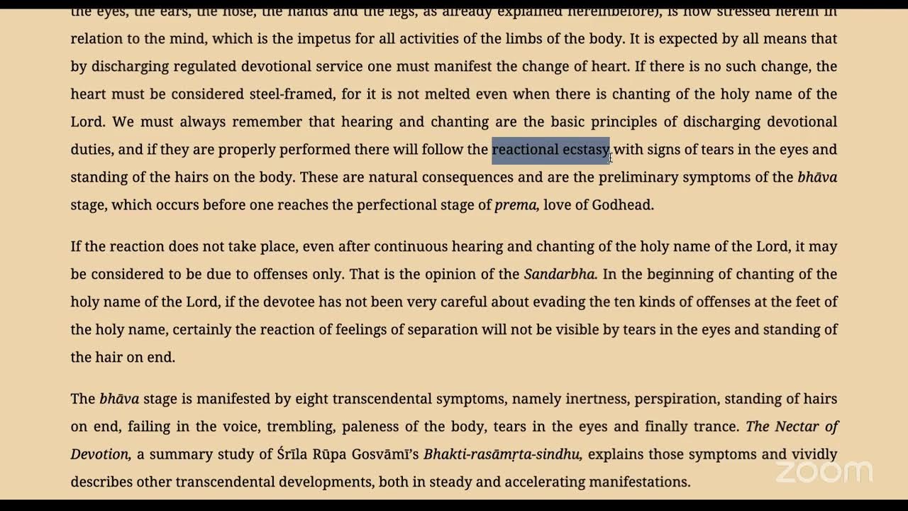 Bhakti Sadhachar english - Vritrasur's Prayers