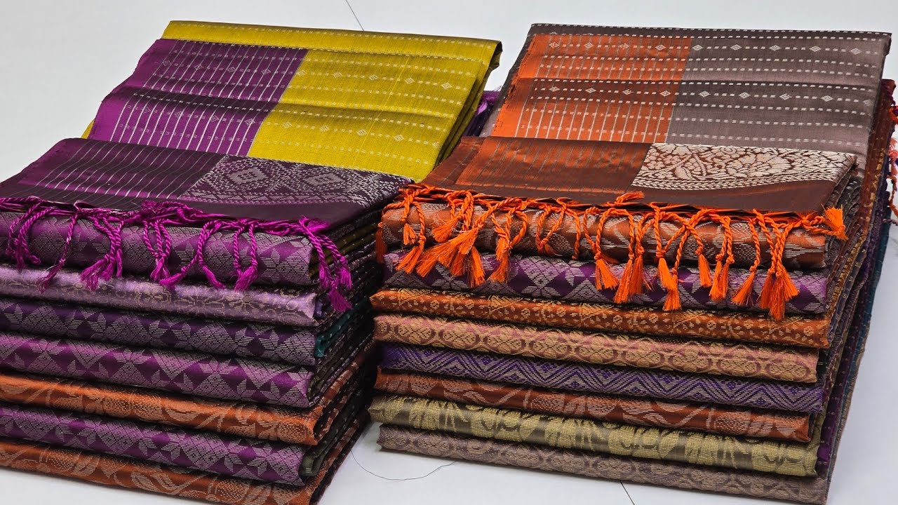Coimbatore Soft Silk Sarees With Price || Sirumugai Sarees Wholesaler || Vairaoosi Design 