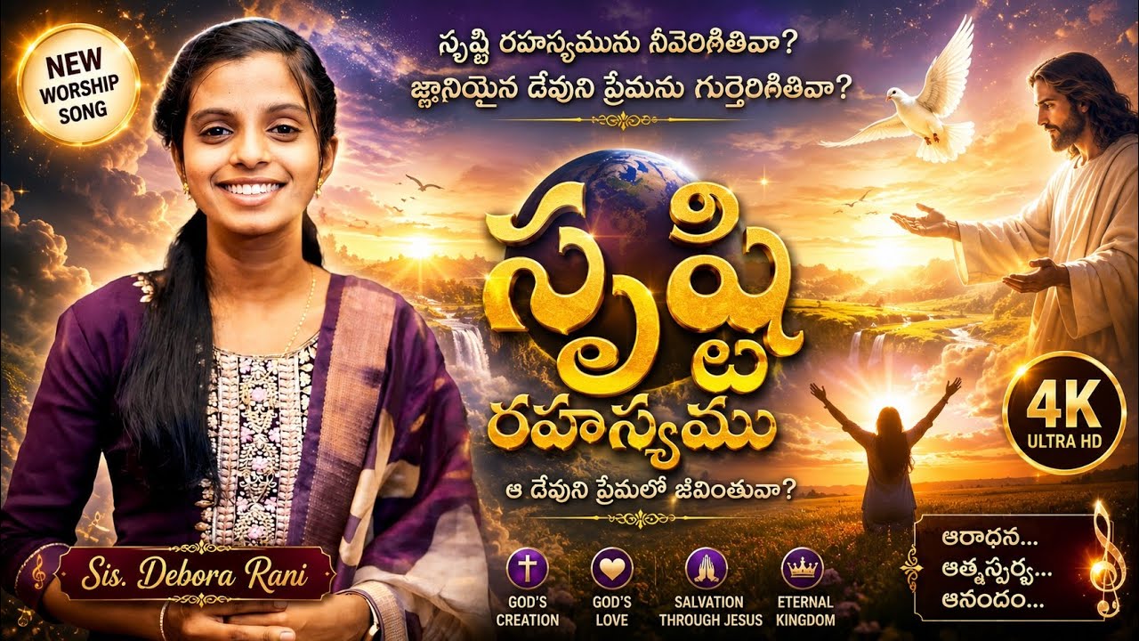 సృష్టి రహస్యమును నీవెరిగితివా? | Telugu Christian Worship Song | Debora