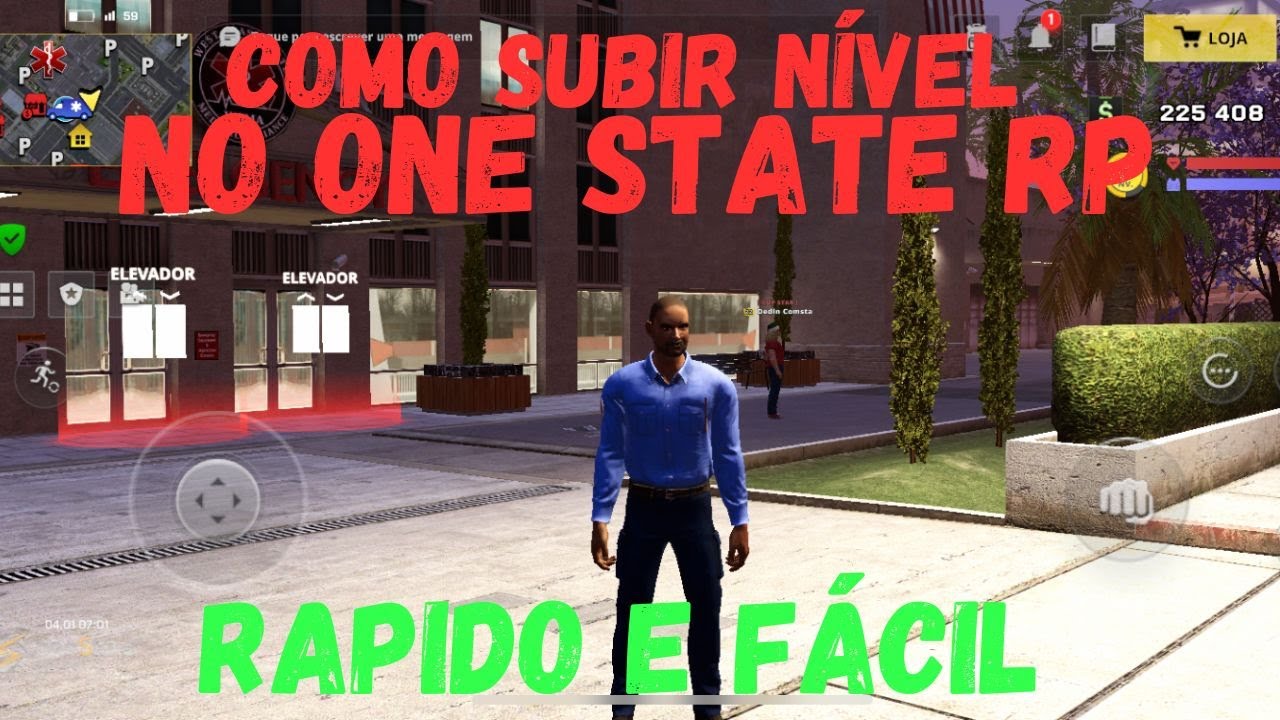 COMO SUBIR LEVEL NO ONE STATE RP RAPIDO #onestate