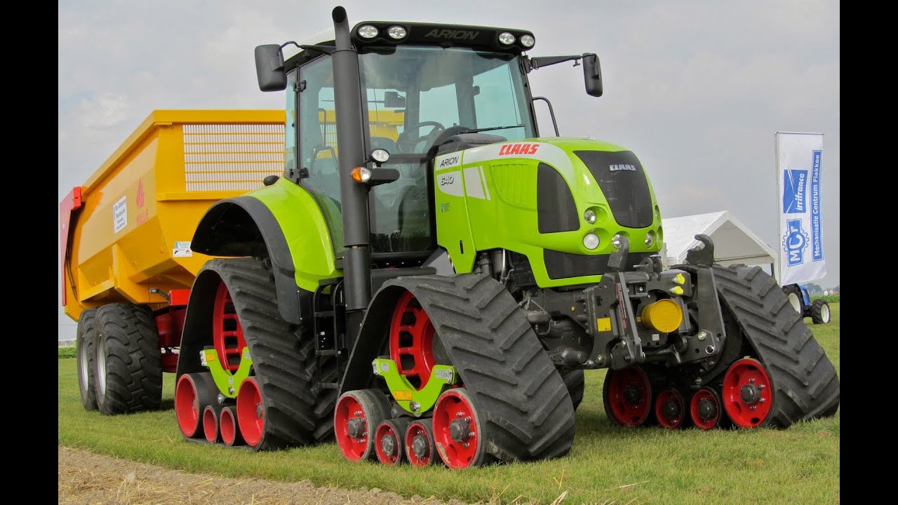 Claas Arion 640 on Zuidberg-Westtrack Tracks