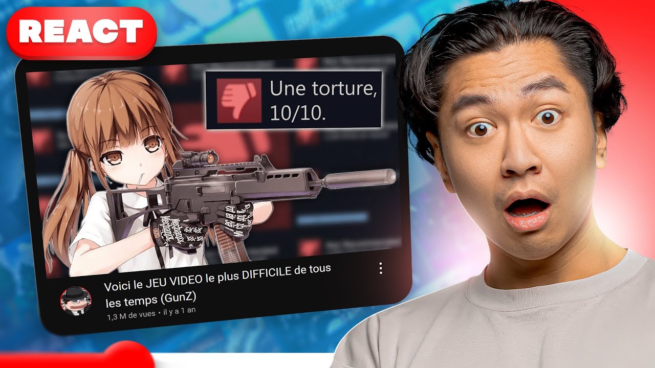 ON RÉAGIT AU JEU LE PLUS DUR DU MONDE ! (VOD)