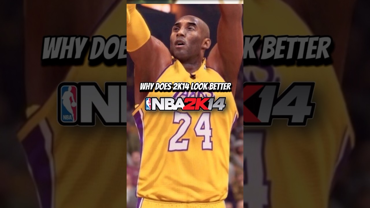 Why Does 2K14 look better 🏀 #gaming #nba2k24 #shorts