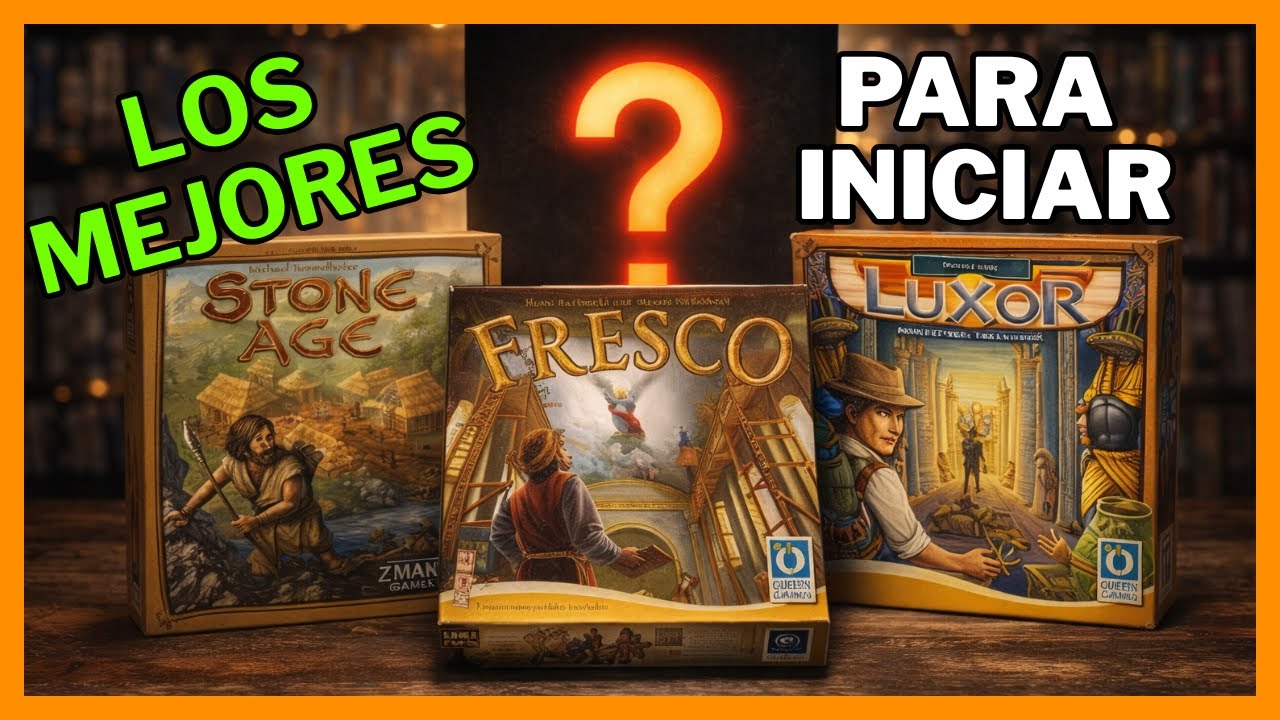De No Jugón a Experto: 6 Juegos de Mesa que NUNCA Fallan (Euros Ligeros)