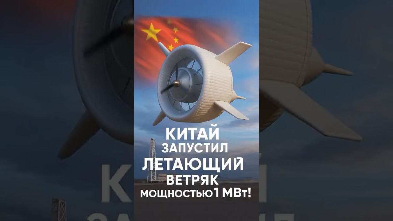 S1500: летающий мегаватт. Как Китай поднял в небо ветроэнергетику