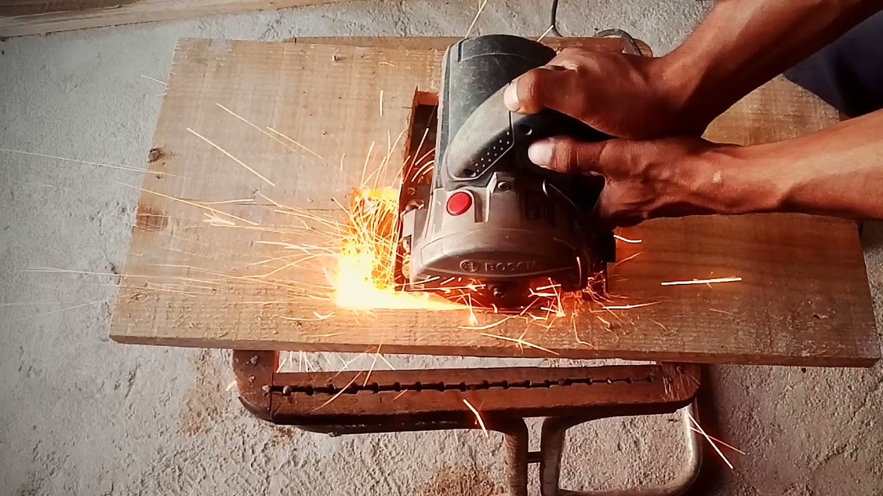 Como fazer bancada para Makita serra mármore, maneira simples, sem custos DYI ASMR faça você mesmo