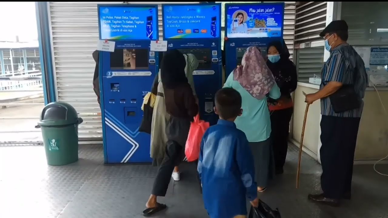 Eps.1 Cara membeli kartu, cek saldo, isi saldo Jaklingko di Tiket Vending mechine Transjakarta