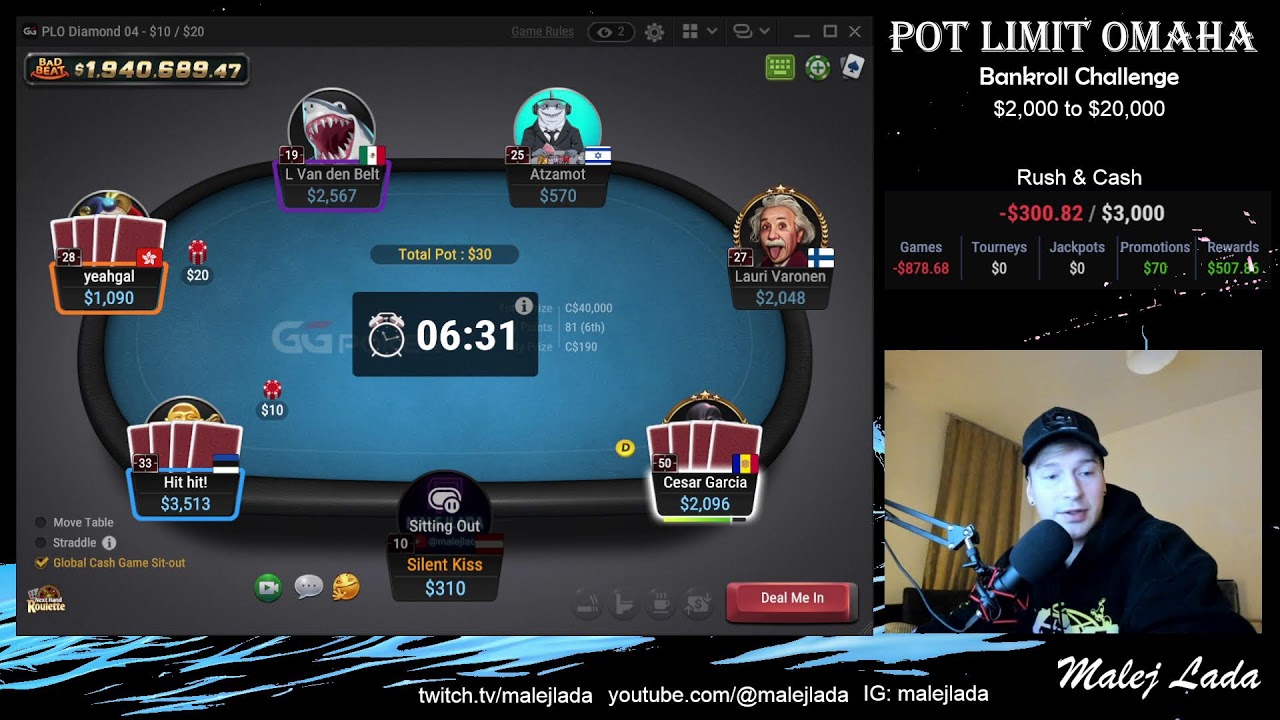 Pot Limit Omaha | Chill & Grind | Episode 2