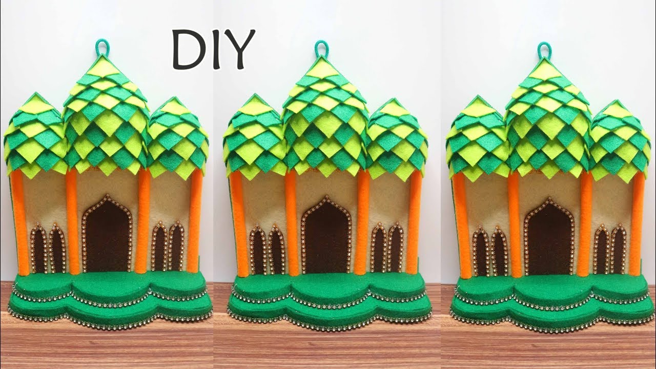 Hiasan Dinding MASJID dari BOTOL BEKAS !