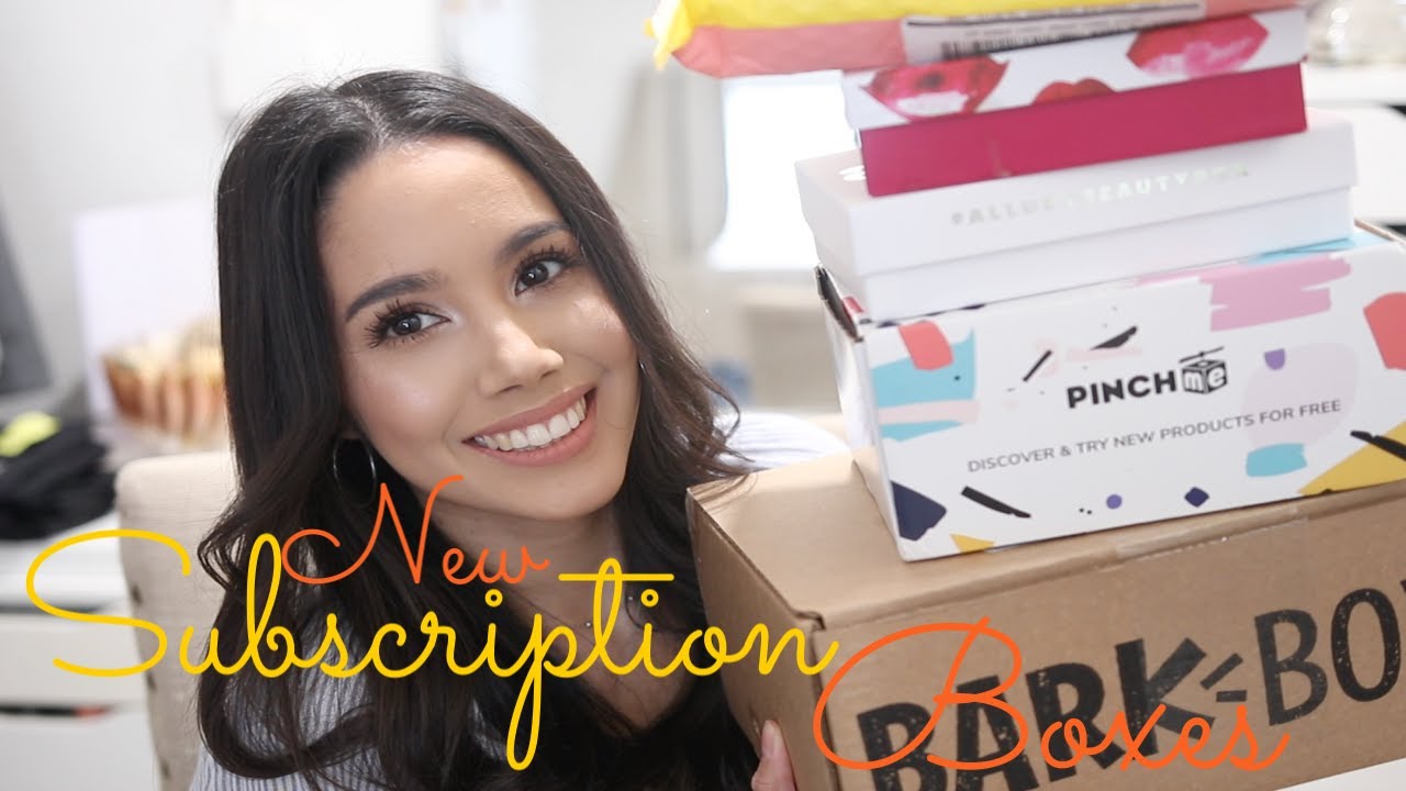 NEW SUBCRIPTION BOXES // 2020