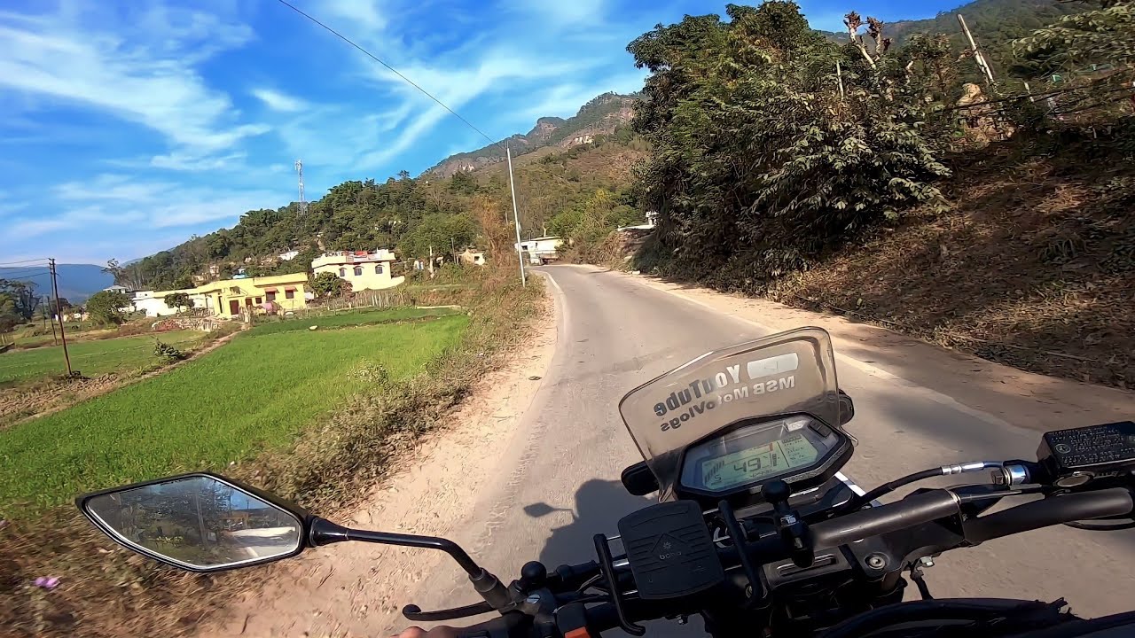Camping trip to Niti Malari begins | Haldwani to Chamoli | MSB MotoVlogs