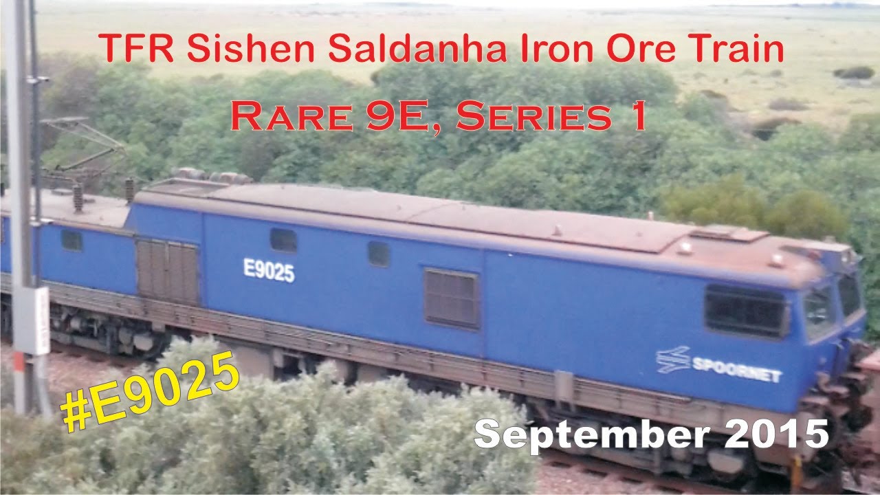 [Class 15E, Class 9E]: Sishen-Saldanha Iron Ore Train - 3.72km Long (Sept 2015)