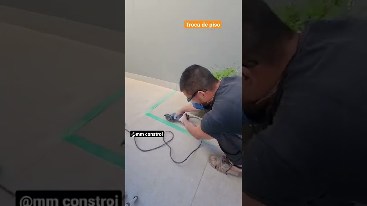 Como trocar piso trincado