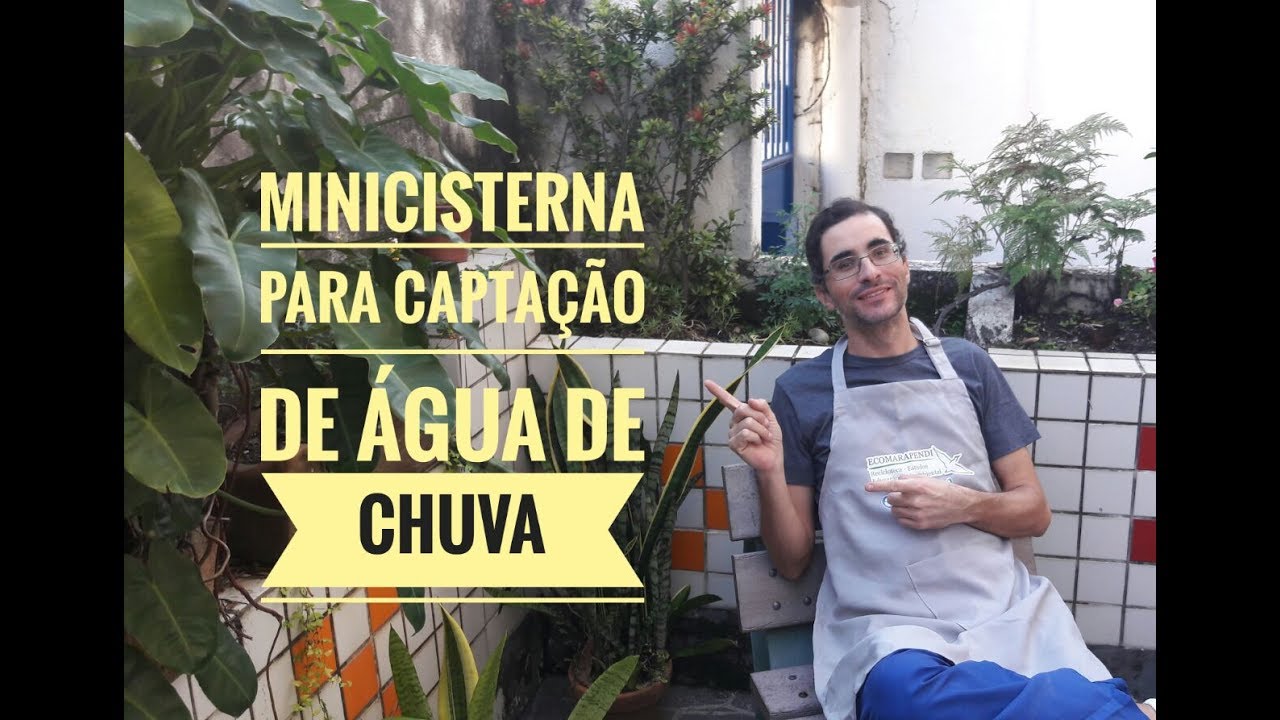 Como fazer um sistema para captar água da chuva