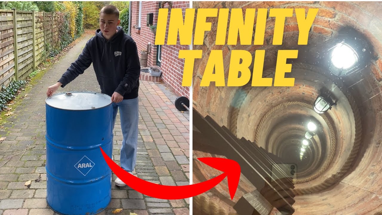 Wie man einen INFINITY-TABLE baut!! | Tutorial