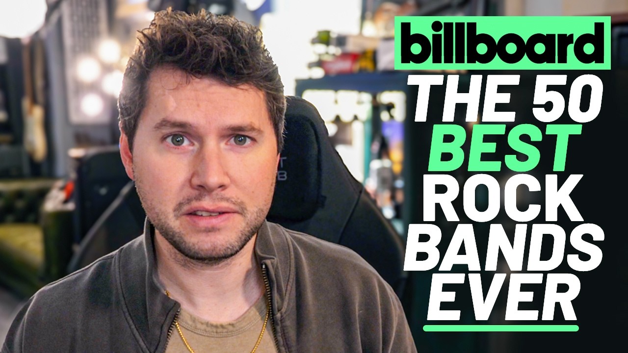 Billboard's '50 BEST Rock Bands Ever' List is Hilarious