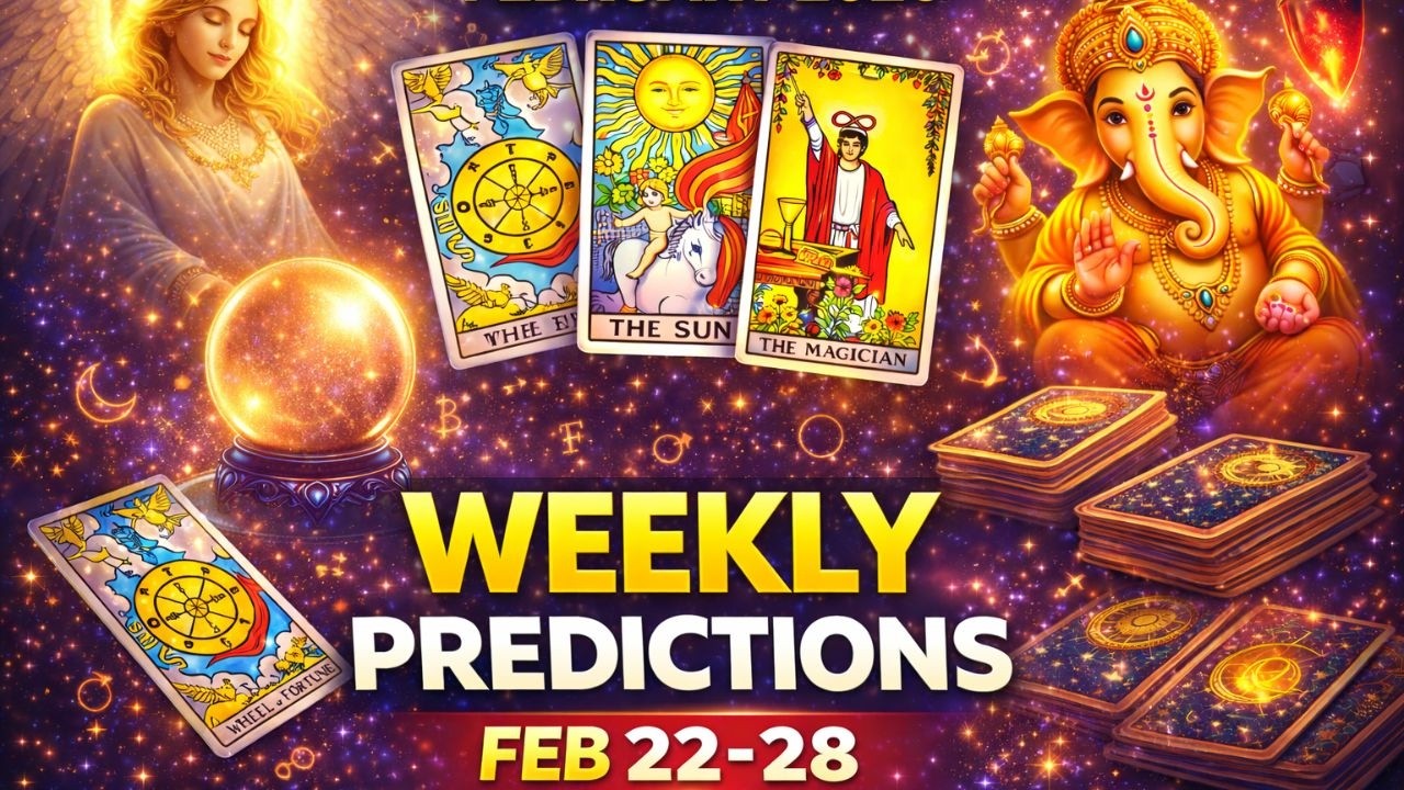 February 22 - 28 Weekly Prediction GOLDEN LIGHT🎁 Angel Blessings ❤️ Expect Surprises  🎈8838989449