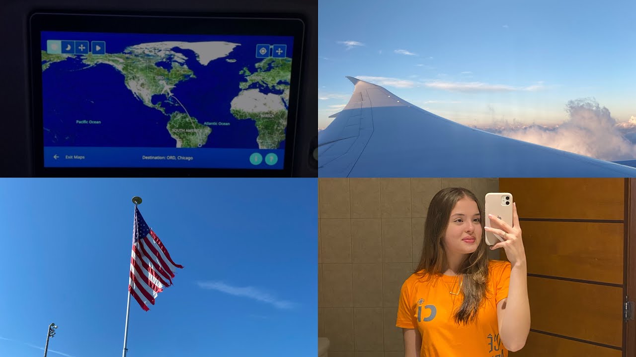 vlog da viagem para o intercâmbio✨🇺🇸    #003  #diariodeintercambio  #vlog