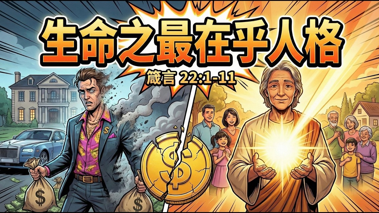【5分鐘靈魂深呼吸】生命之最在乎人格｜每日活水｜卓越楠梓行道會