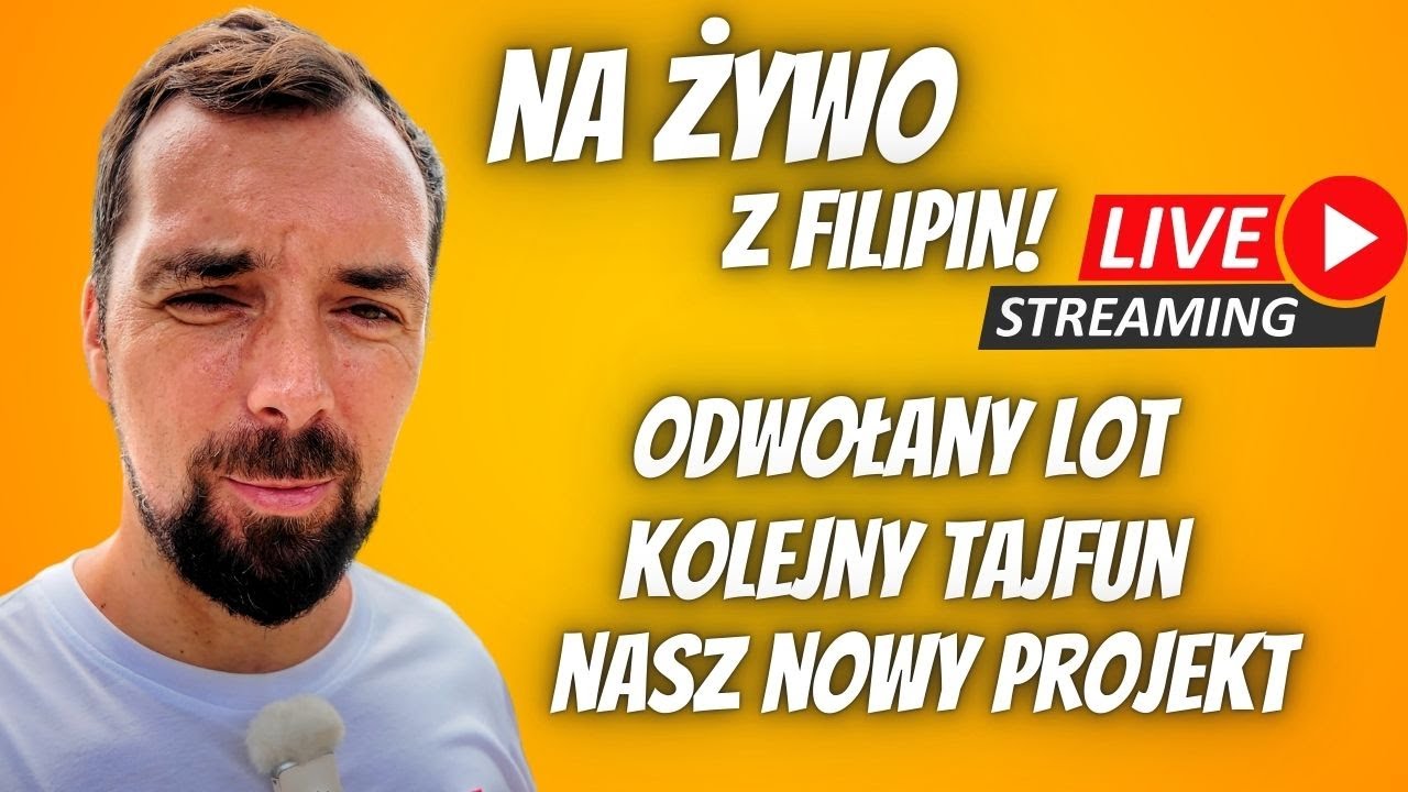 Odwołany lot - kolejny tajfun - Nasz nowy projekt