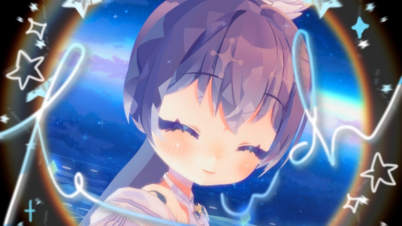 【#Vtuber】モニタリング (Best Friend Remix)/黒乃架くろす【#歌ってみた #MMD 】