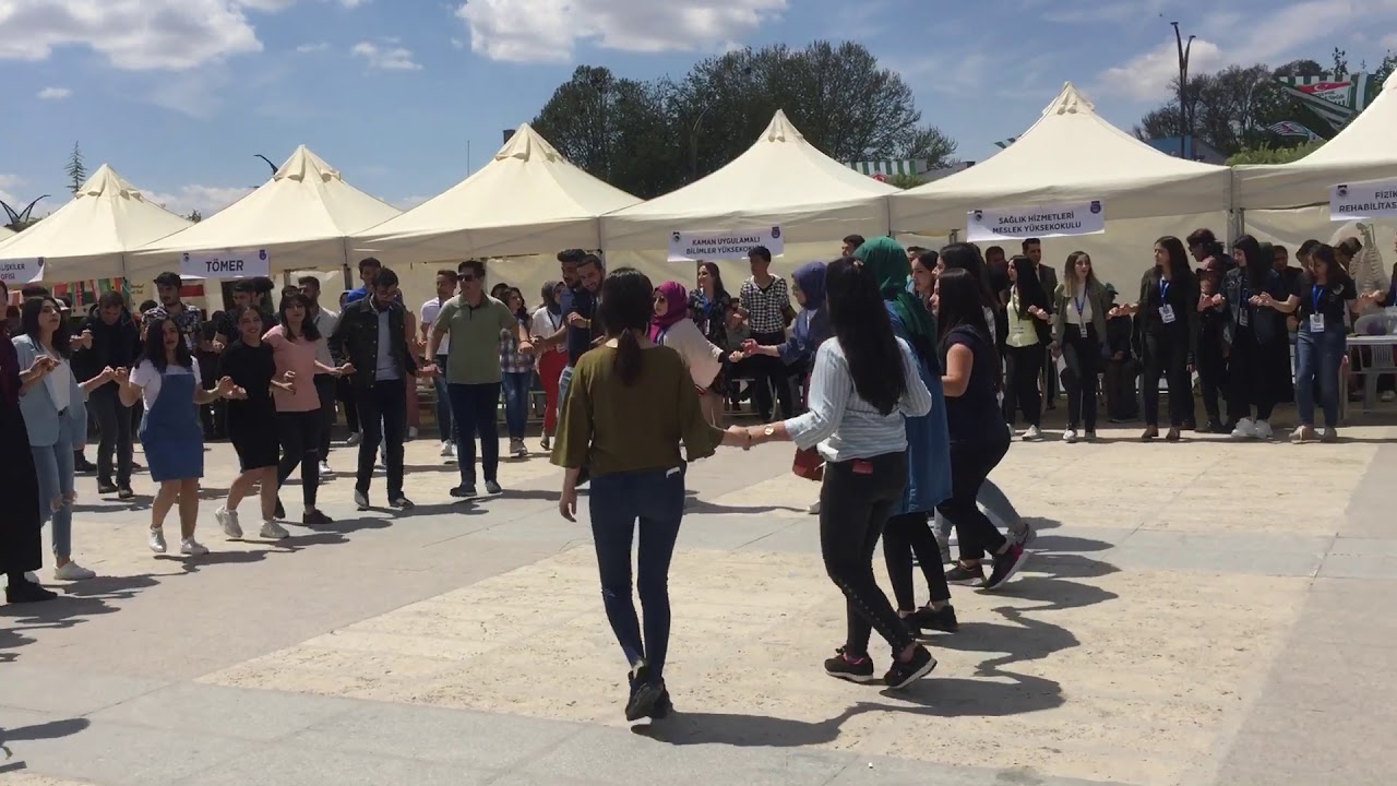 Beautiful girls and boys turkey dance with Afghan boy Baran Ahmadi