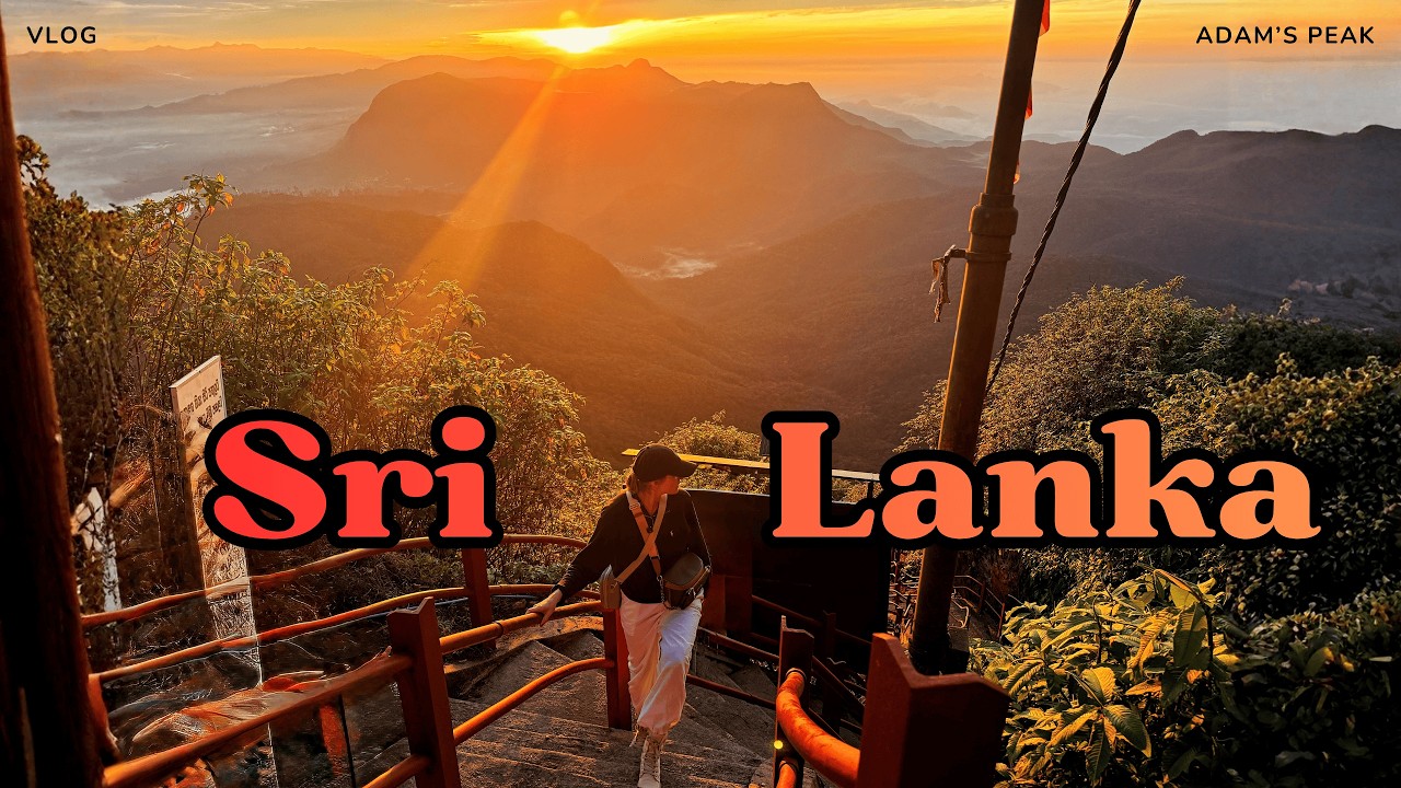 Adam&rsquo;s Peak на Шри-Ланке 🇱🇰 6000 ступеней к вершине 😱 Погоня за рассветом 🌅 Стоило ли это того?