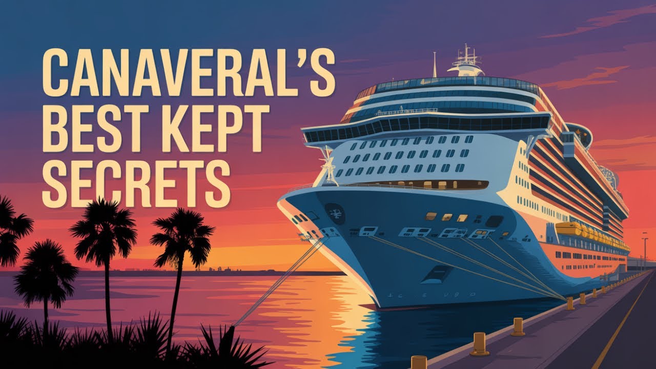 Port Canaveral Secrets: Cruise Terminal Walkthrough, Dining & Epic Views!