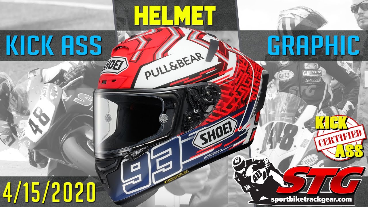 Kick A** Helmet Graphic of the Week 4/15/2020 | Sportbike Track Gear