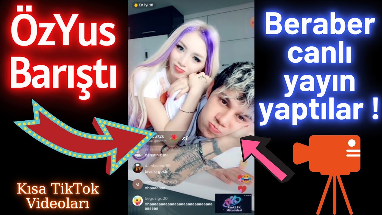 ÖzYus Barıştı !! Beraber canlı yayın yaptılar !!