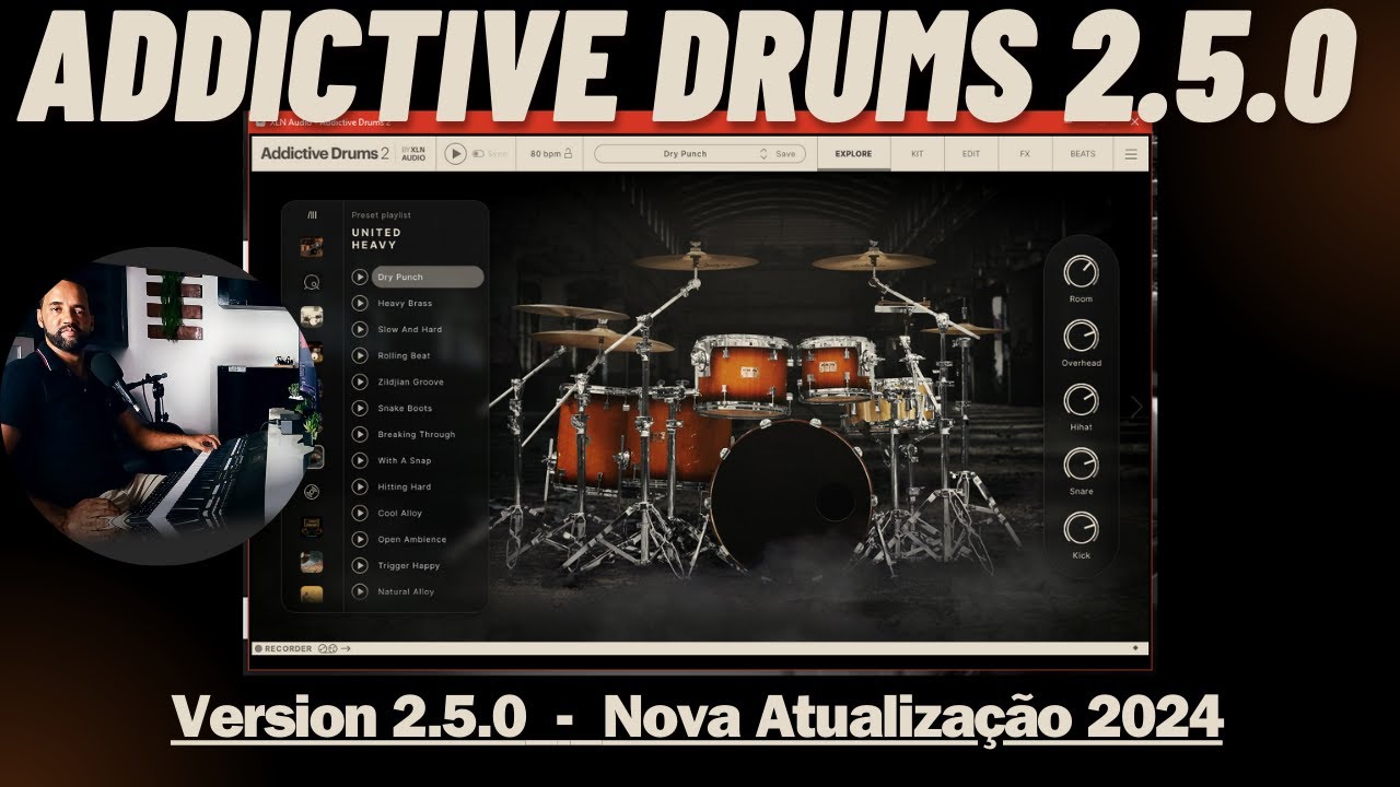 Addictive Drums - Review Brasil (2.5.0)