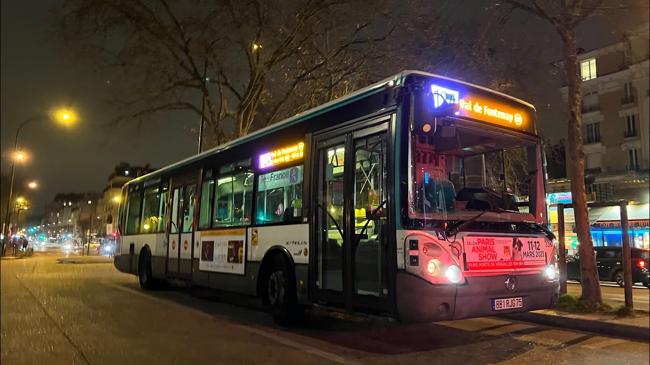 Voyage à bord d’un Irisbus Citelis Line €5 3392