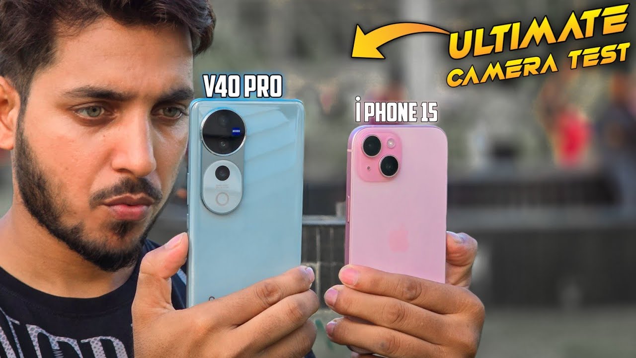 Тест камеры Vivo V40 Pro против iPhone 15 🔥