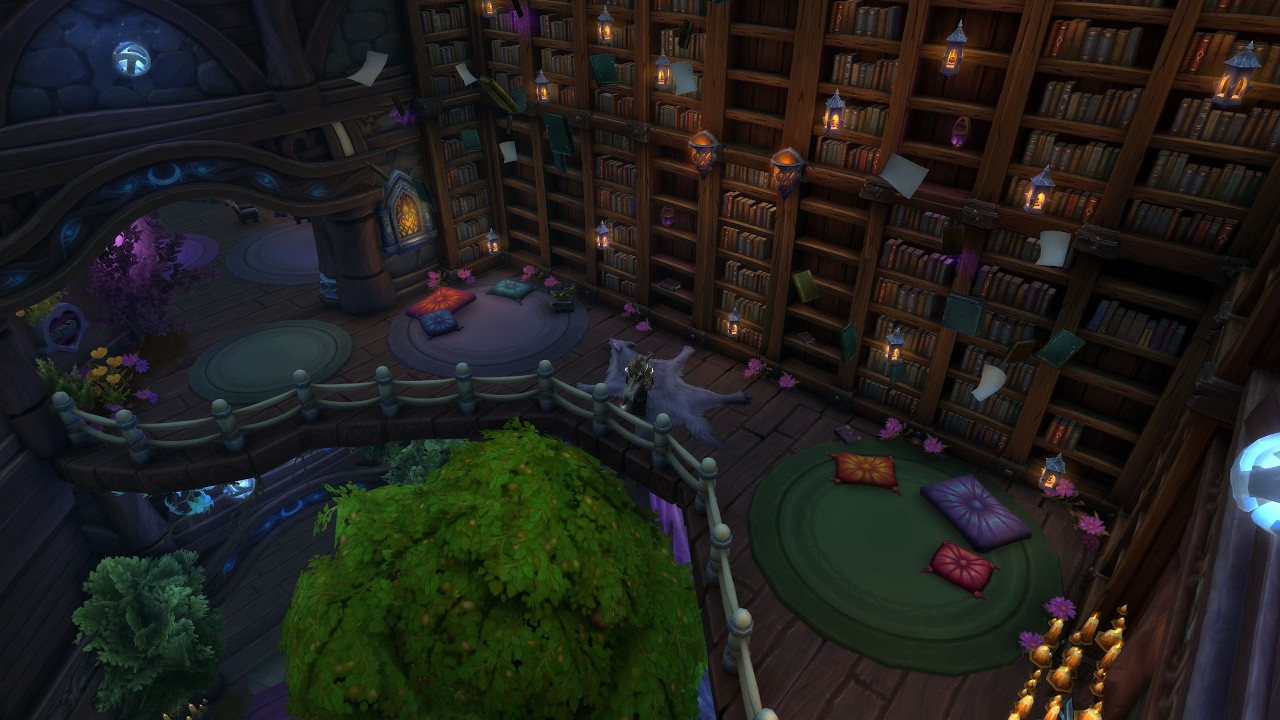 WoW Housing, House tour. My progress so far.