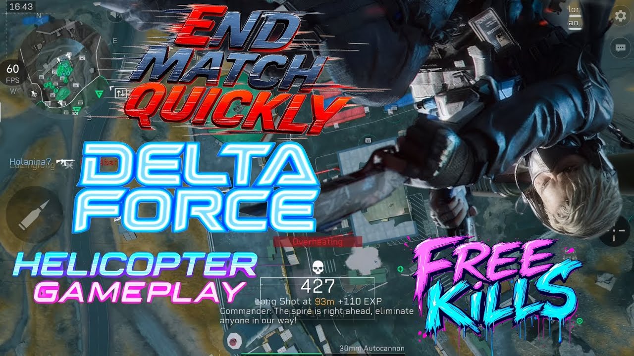 They Couldn't Stop This Helicopter... 🚁 | Delta Force Gameplay High Kills How to END MATCHES QUICKLY