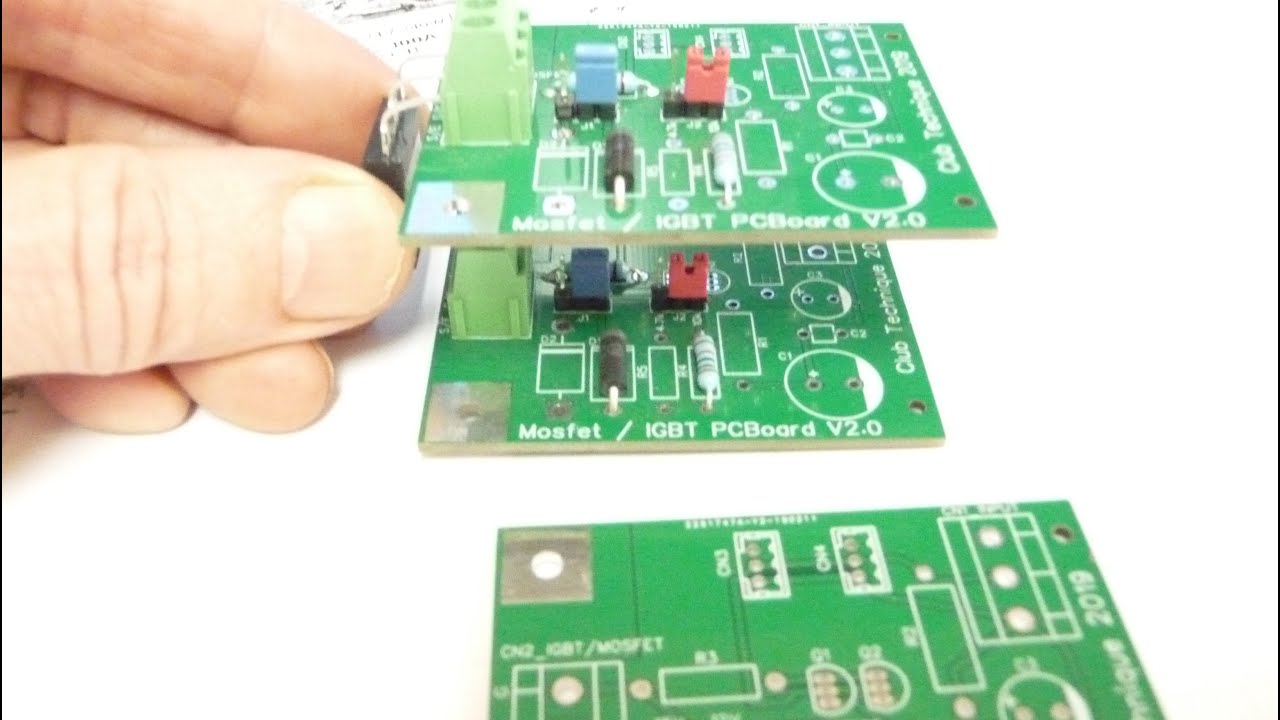 Comment faire un module IGBT ou Mosfet Driver pour chauffage à induction.