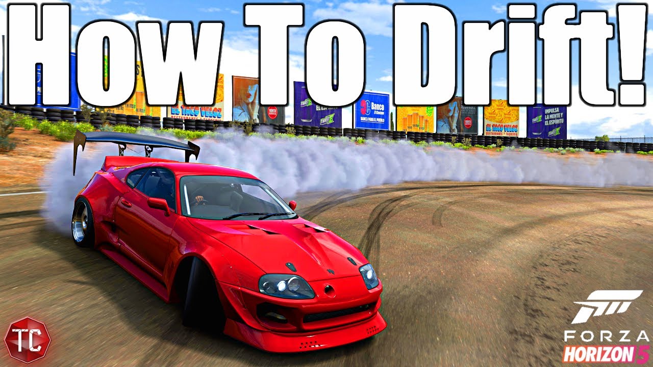 HOW TO DRIFT IN FORZA HORIZON 5! (Basic Guide, NO TUNING NECESSARY!)