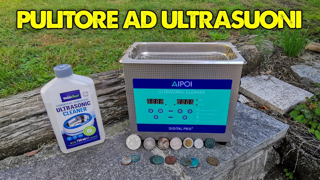 Come Pulire Monete e Gioielli con la Vasca ad Ultrasuoni.....