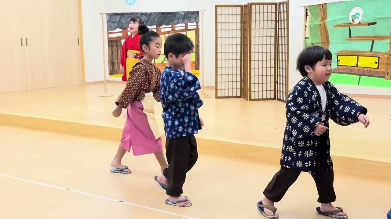 袖ケ江みなとこども園さくら組スペシャル発表会　劇『寿限無』