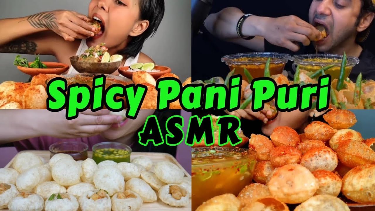 ASMR 🔥Extreme Spicy Pani Puri | Gol Gappa | Fuchka | Puchka Challenge|INDIAN STREET FOOD PANIPURI