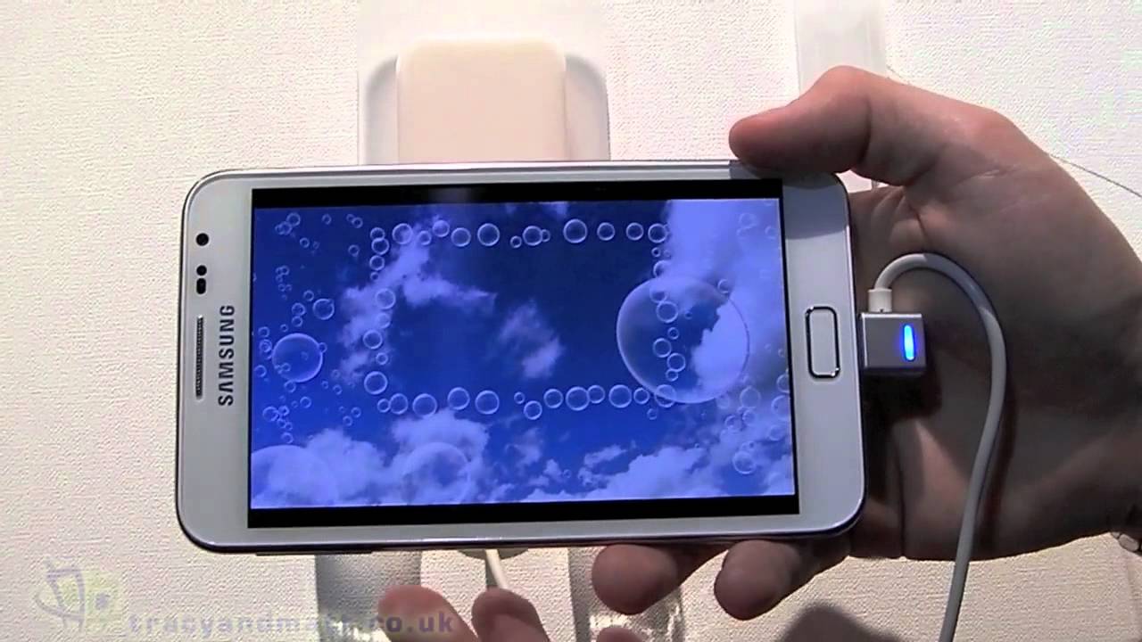 Samsung Galaxy Note Demo Video