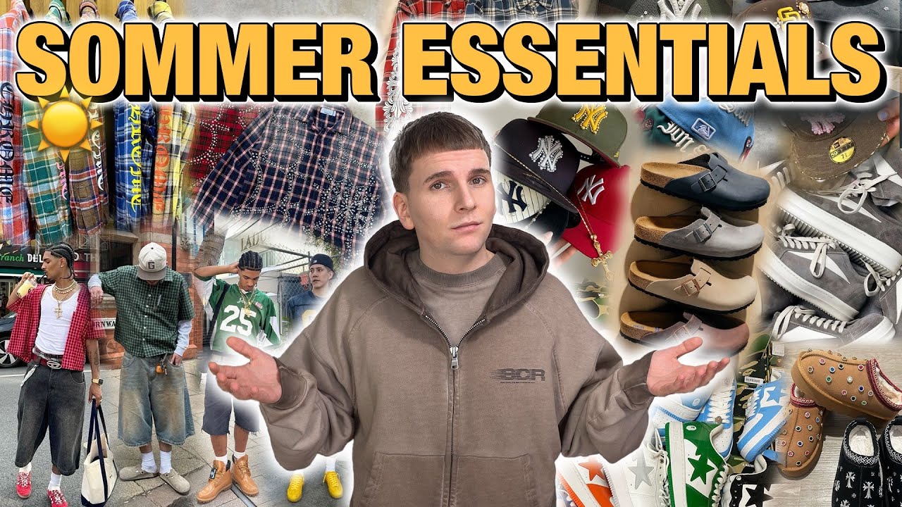 Die BESTEN KLAMOTTEN f&uuml;r den SOMMER 2025☀️⛱️| Das BRAUCHST DU 🫵🏼‼️|Senad