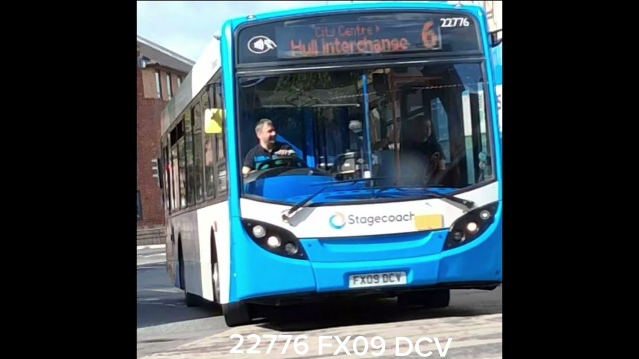 All Stagecoach Hull buses in passenger service #stagecoach #hull