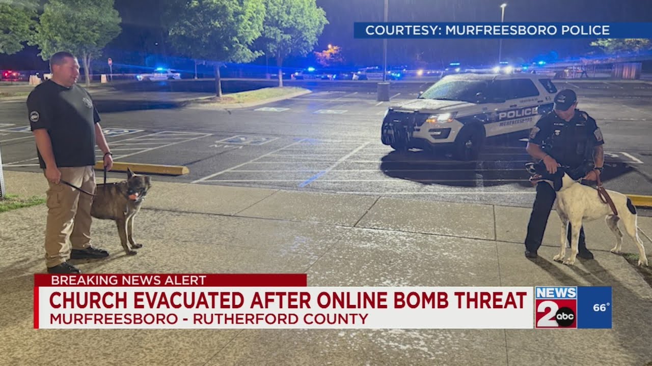 Murfreesboro, TN church evacuated after online bomb threat