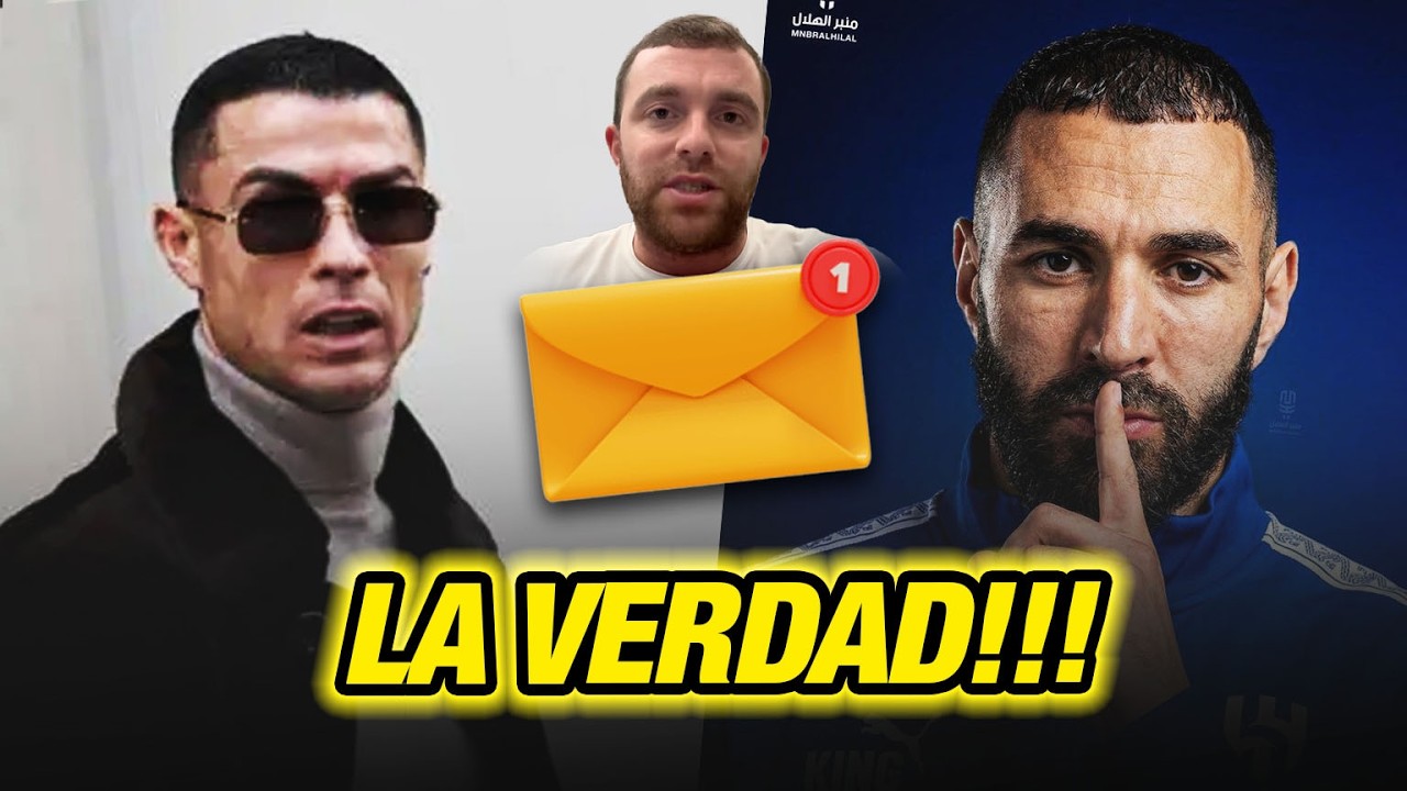 &Uacute;LTIMA HORA! BENZEMA SE BURLA de CRISTIANO RONALDO y LO QUE NADIE DICE DE LA REBELDIA DE CR7