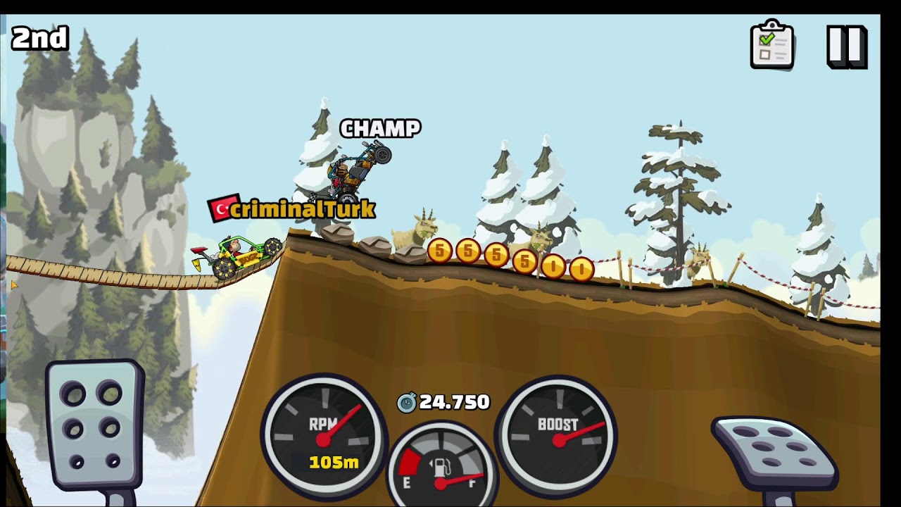 5 February 2026 - Hill Climb Racing time again !