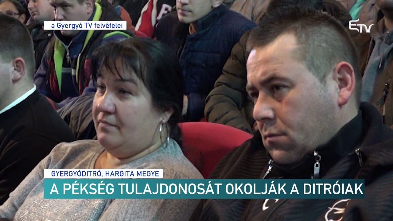A pékség tulajdonosát okolják a Ditróiak – Erdélyi Magyar Televízió