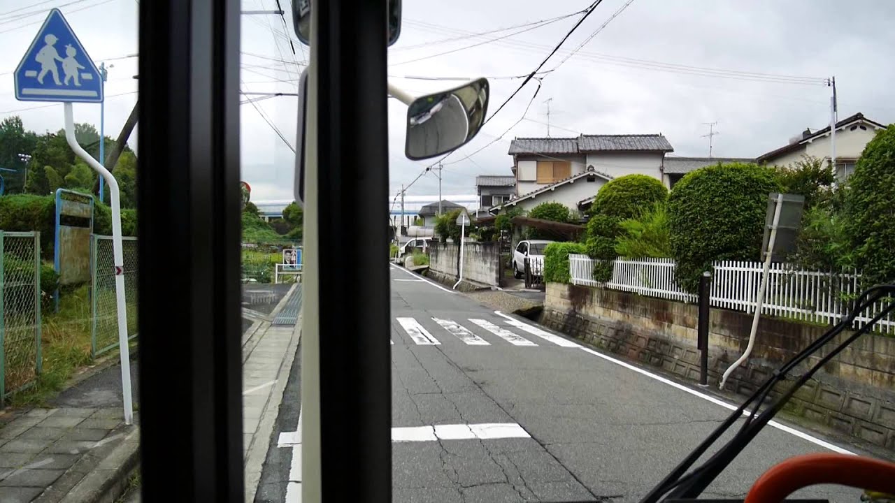 【前面展望】近鉄奈良駅～尼ヶ辻駅～学園前駅【奈良交通48系統･狭隘山越えで日本縦断中!】