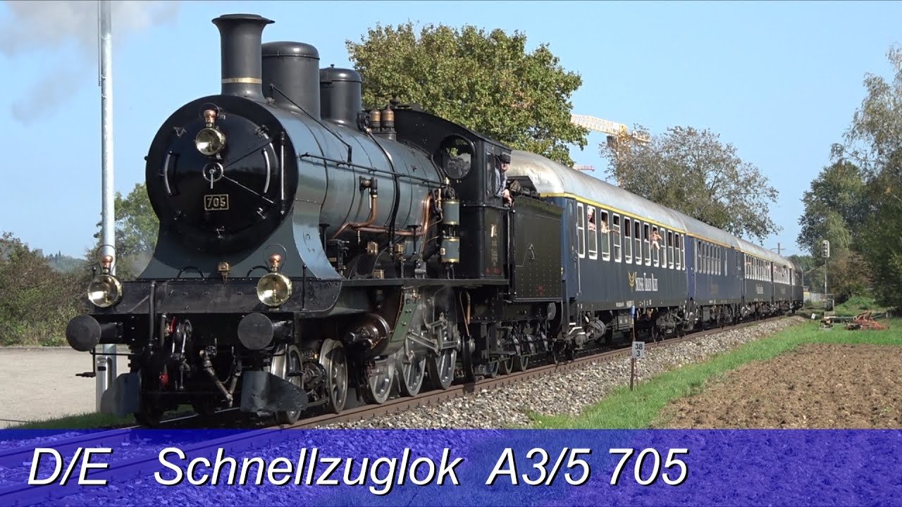 2023  Die A3/5 705 zwischen Singen und Etzwilen